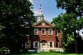 Philadelphia, PA: Historic 1774 Carpenters' Hall Royalty Free Stock Photo