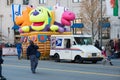 Philadelphia, PA - November 23, 2017: Annual Thanksgiving Day Parade in Center City Philadelphia, PA Royalty Free Stock Photo