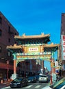 Philadelphia, PA - November 6, 2016: The Chinatown Friendship Gate