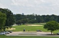 Belmont Plateau in PhiladelphiaÃ¢â¬â¢s Fairmount Park with Memorial Hall (Please Touch Museum) in the Background