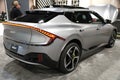 Philadelphia, Pennsylvania, U.S.A - January 14, 2024 - The silver color of the new 2024 Kia EV6 GT