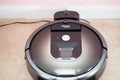 Vacuum cleaner robot . This is the model Roomba 980.