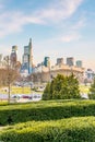 Philadelphia, Pennsylvania, USA - December, 2018 - Skyline of downtown Philadelphia Royalty Free Stock Photo