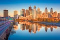 Philadelphia, Pennsylvania, USA Skyline Royalty Free Stock Photo