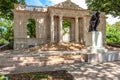 Rodin museum main entrance view, the Thinker Statue Royalty Free Stock Photo