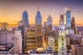 Philadelphia, Pennsylvania, USA Center City Royalty Free Stock Photo