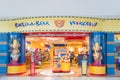 Build-A-Bear Workshop store front, an American retailer that sells teddy bears and other stuffed animals.