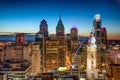 Philadelphia skyline Royalty Free Stock Photo