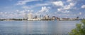 Philadelphia Skyline Panorama Royalty Free Stock Photo