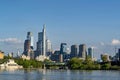 PHILADELPHIA skyline on schuylkill river