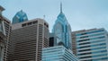 Philadelphia skyscrapers One Liberty Place and Two Liberty Place - travel photography