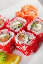 Philadelphia Special Roll Royalty Free Stock Photo