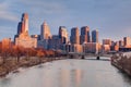 Philadelphia Sunset Royalty Free Stock Photo