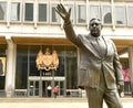 Philadelphia, USA - May 29, 2018: Frank L. Rizzo Monument near t