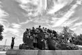 Philadelphia, USA - May 29, 2018: Irish Memorial at Penn`s Landi