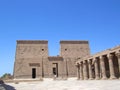 Philae egyptian temple Royalty Free Stock Photo