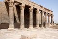 Philae Isis temple Royalty Free Stock Photo
