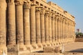 Philae Temple on Agilkia Island in the Nile River Royalty Free Stock Photo