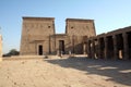 Philae Temple - Ancient Egyptian Monument Royalty Free Stock Photo