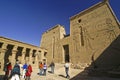 Philae Temple Temple of Isis in Aswan, Egypt Royalty Free Stock Photo