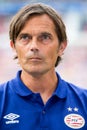 Philip Cocu Trainer of PSV Royalty Free Stock Photo