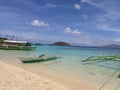 Philipines bangka boats Royalty Free Stock Photo