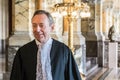 Philippe couvreur judge registrar ICJ international court of justice CIJ peace palace Royalty Free Stock Photo