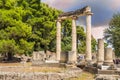 The Philippeion in the Altis of Olympia, Greece