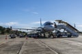 Philippine airline onthe tarmac