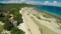 Philippine beach. Aerial view. Anda City. Royalty Free Stock Photo