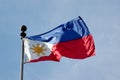 Philippine Flag Royalty Free Stock Photo