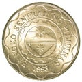 5 Philippine peso coin Royalty Free Stock Photo