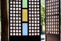 Philippine traditional window pane Royalty Free Stock Photo