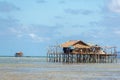 Philippine village on the water