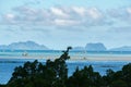 Philippine village on the water