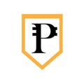 philippines banking currency symbol, peso vector icon Royalty Free Stock Photo