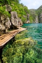 Philippines. Coron Island. Kayangan Lake Royalty Free Stock Photo