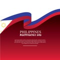 Philippines Independent Day Vector Template Design Illustration - Vector