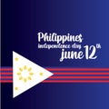 Philippines Independent Day Vector Template Design Illustration - Vector