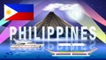 Philippines night composition