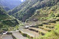 Philippines rice paddies Royalty Free Stock Photo