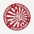 Philippines stamp.