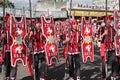 Philippines tribal warriors parade