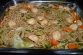 Pancit Canton or Stir fried noodles