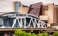 Philips Arena and CNN Center in Atlanta Royalty Free Stock Photo