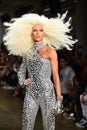 Phillipe Blond walks the runway at The Blonds fashion show Royalty Free Stock Photo