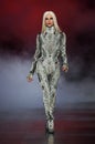 Phillipe Blond walks the runway during The Blonds February 2017 New York Fashion Week Royalty Free Stock Photo