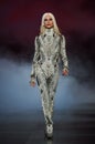 Phillipe Blond walks the runway during The Blonds February 2017 Royalty Free Stock Photo