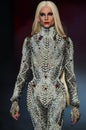 Phillipe Blond walks the runway during The Blonds February 2017 Royalty Free Stock Photo