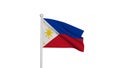 The national flag of Phillipines